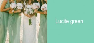 Lucite Green colori di tendenza 2015