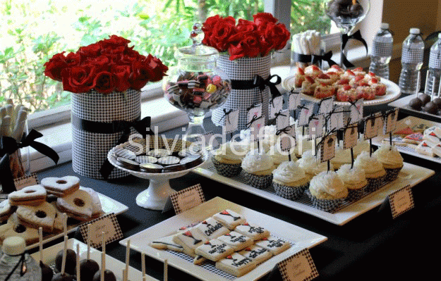 buffet di dolci per matrimonio