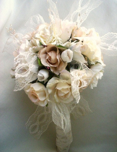 bouquet shabby chic
