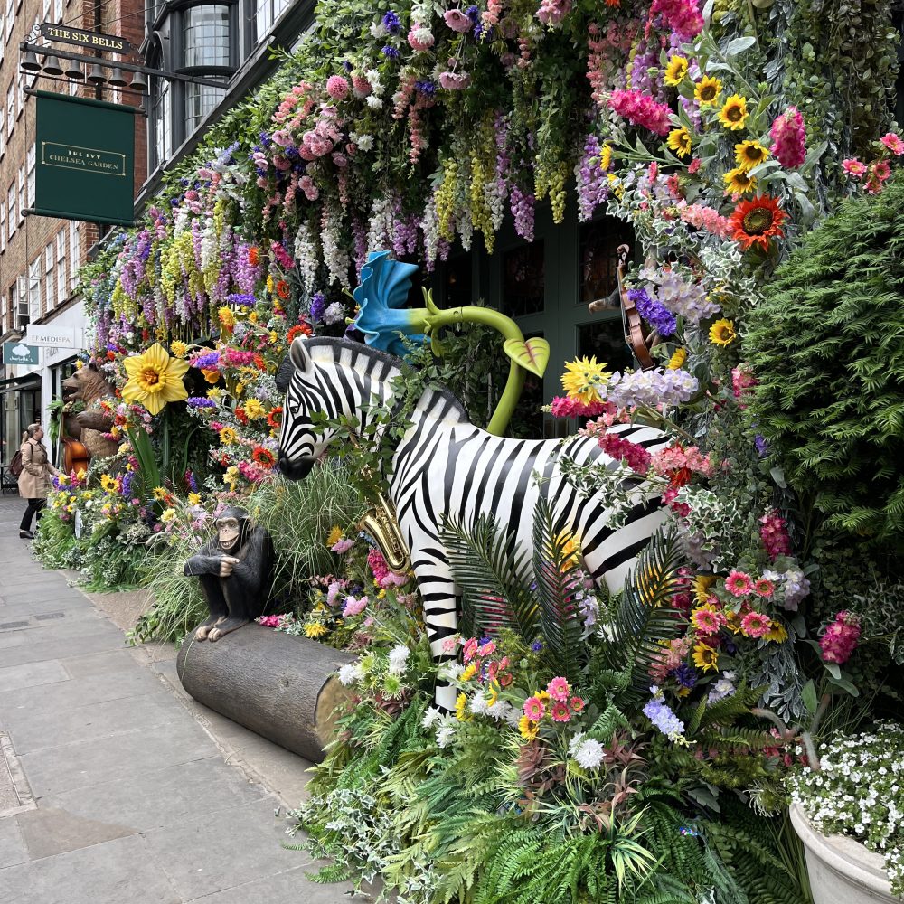 Vie di Londra in bloom